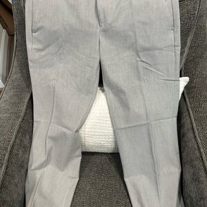Banana Republic Gray Ankle Cropped Pants
